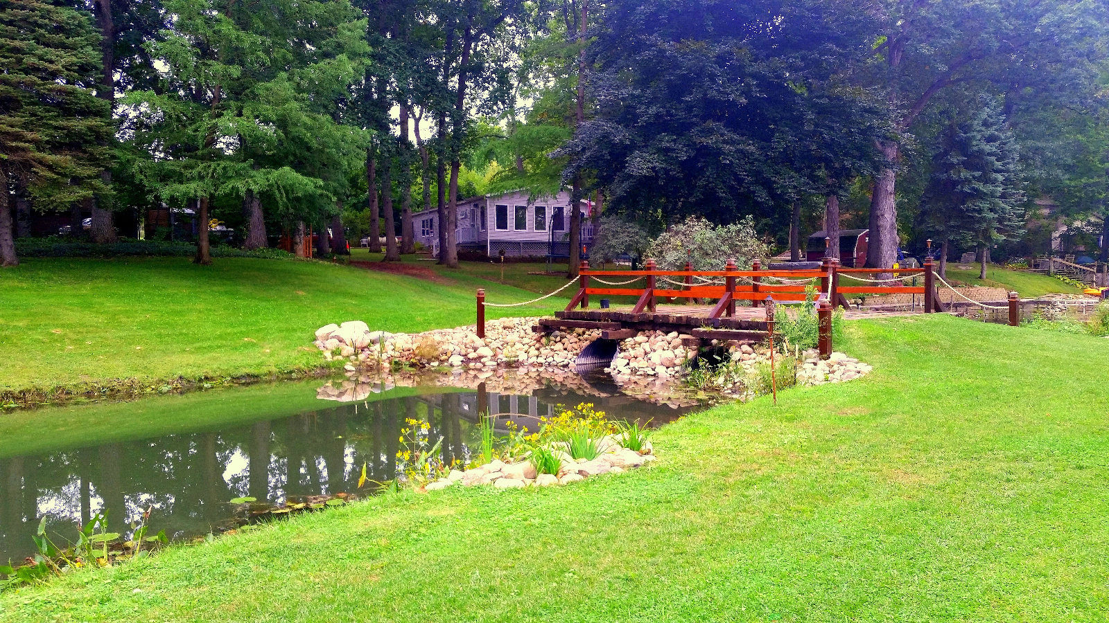 Close-up of the Bridge